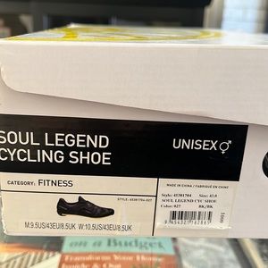 Brand new in box SoulCycle Soul Legend Cycling shoes size 10.5 women